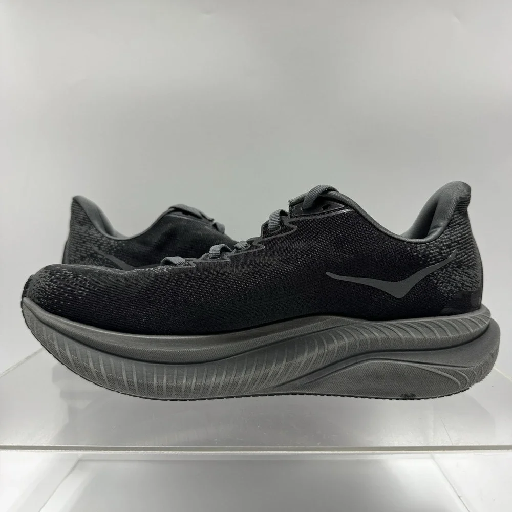 Hoka One One Mach 6 LA Running Shoes Black 1164032 BBLC Men's Size 10